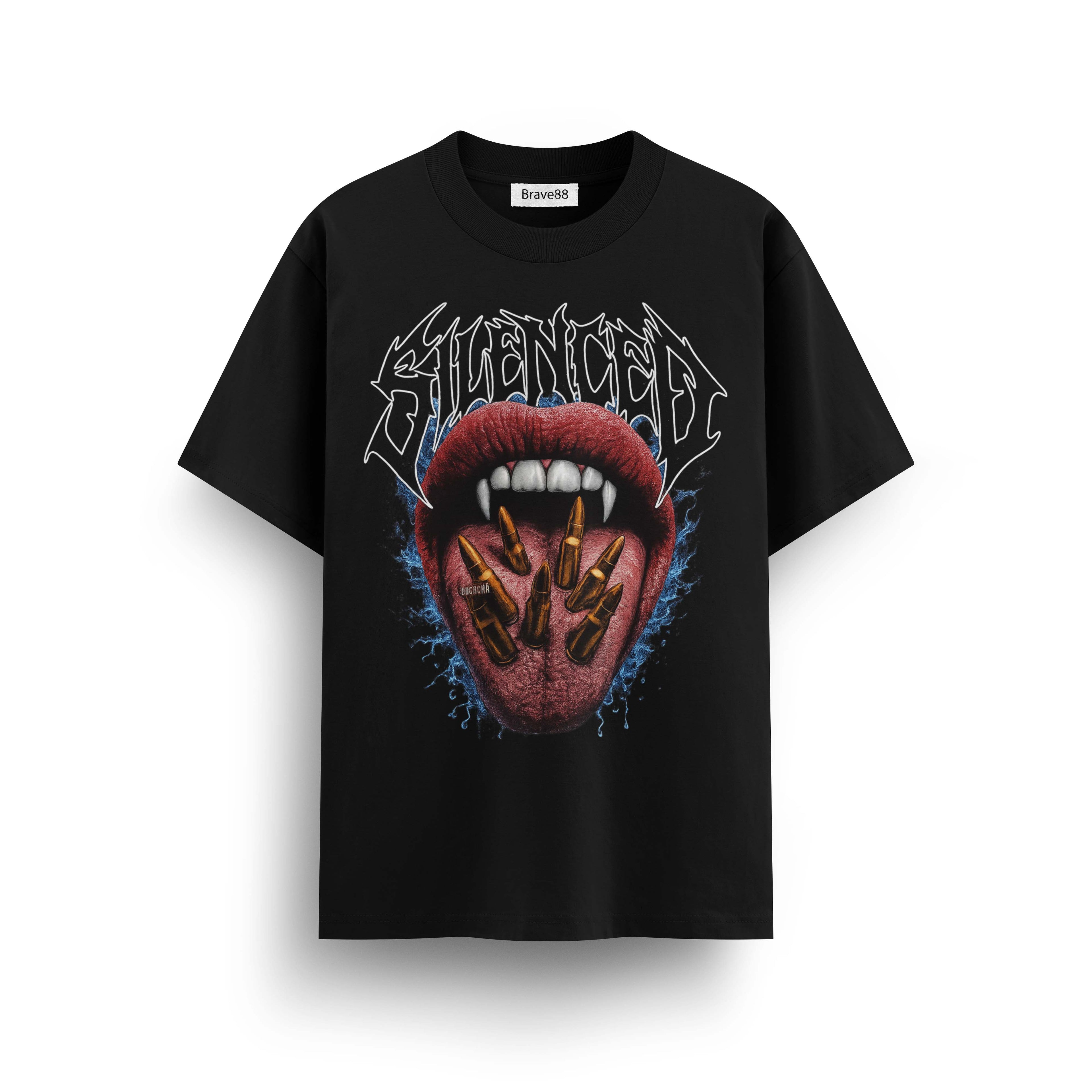 Мъжка овърсайз тениска Metal Vibe – streetwear  | Brave88