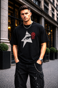 Мъжка овърсайз тениска Stellar Vision – streetwear  | Brave88