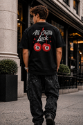 Мъжка овърсайз тениска Retro Cherries – streetwear  | Brave88