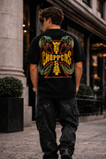 Мъжка овърсайз тениска Viper Cross – streetwear  | Brave88