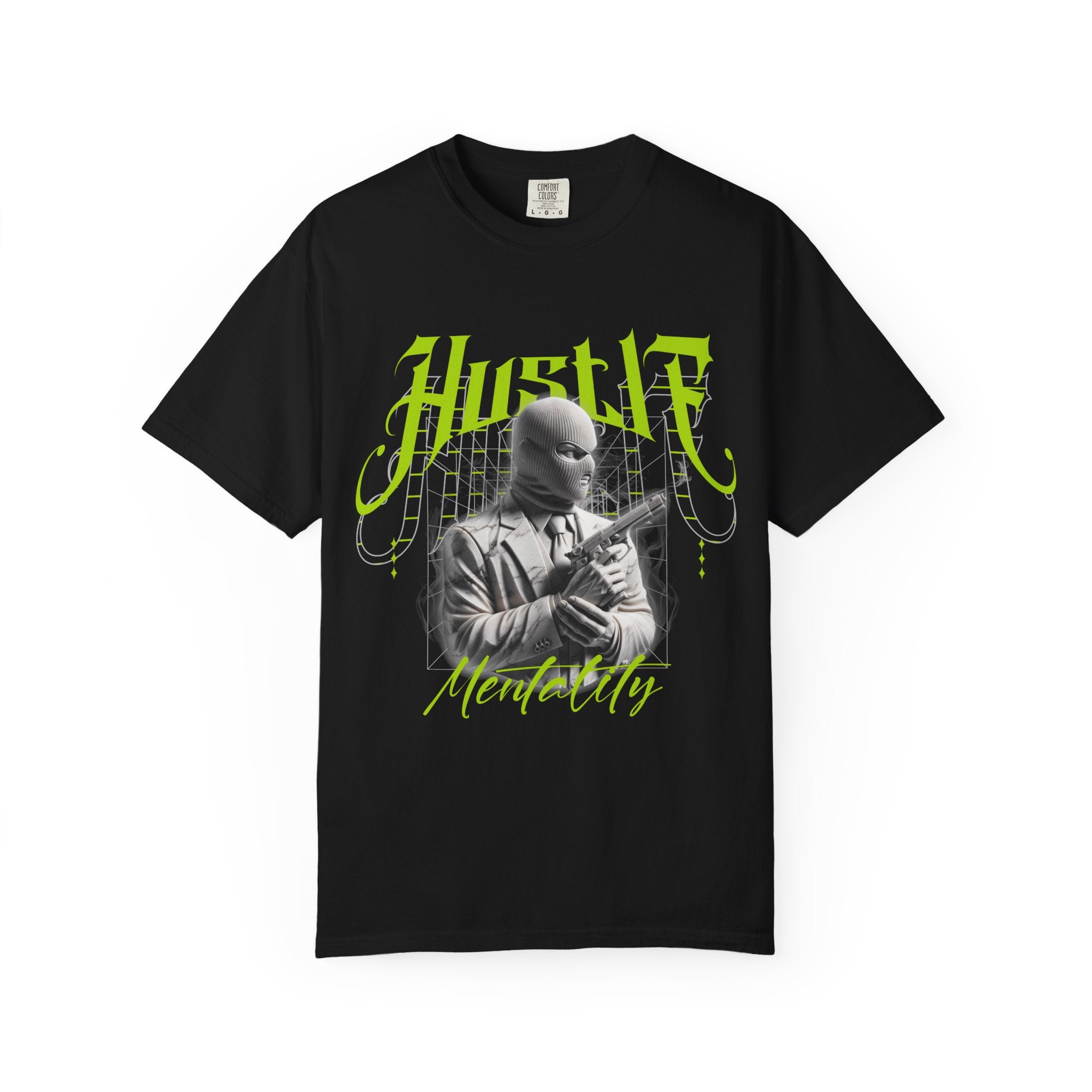 Мъжка овърсайз тениска Hustle Mentality | Brave88