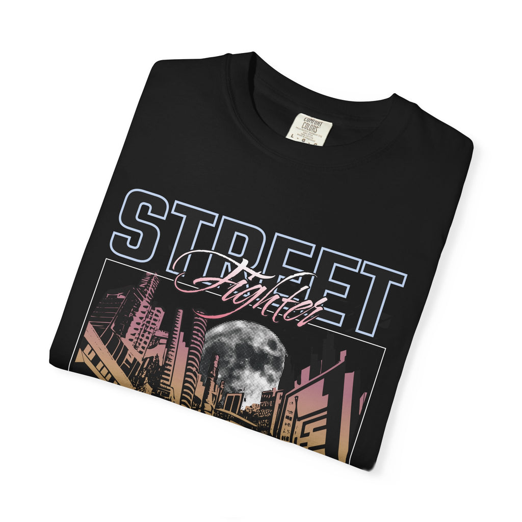 Мъжка овърсайз тениска Midnight Racer – streetwear  | Brave88