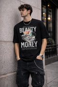 Мъжка овърсайз тениска Rich Beauty – streetwear  | Brave88