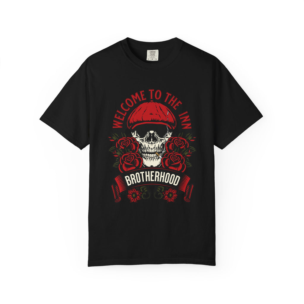 Мъжка овърсайз тениска Nocturnal Roses – streetwear  | Brave88
