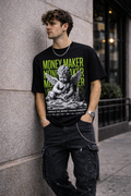 Мъжка овърсайз тениска Money Maker – streetwear  | Brave88 (Копие)