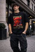 Мъжка овърсайз тениска Vision Flow– streetwear  | Brave88