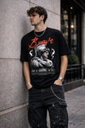 Мъжка овърсайз тениска Brave Spirit– streetwear  | Brave88