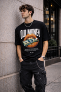 Мъжка овърсайз тениска Old Money – streetwear  | Brave88
