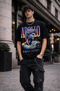 Мъжка овърсайз тениска Apollo – streetwear  | Brave88