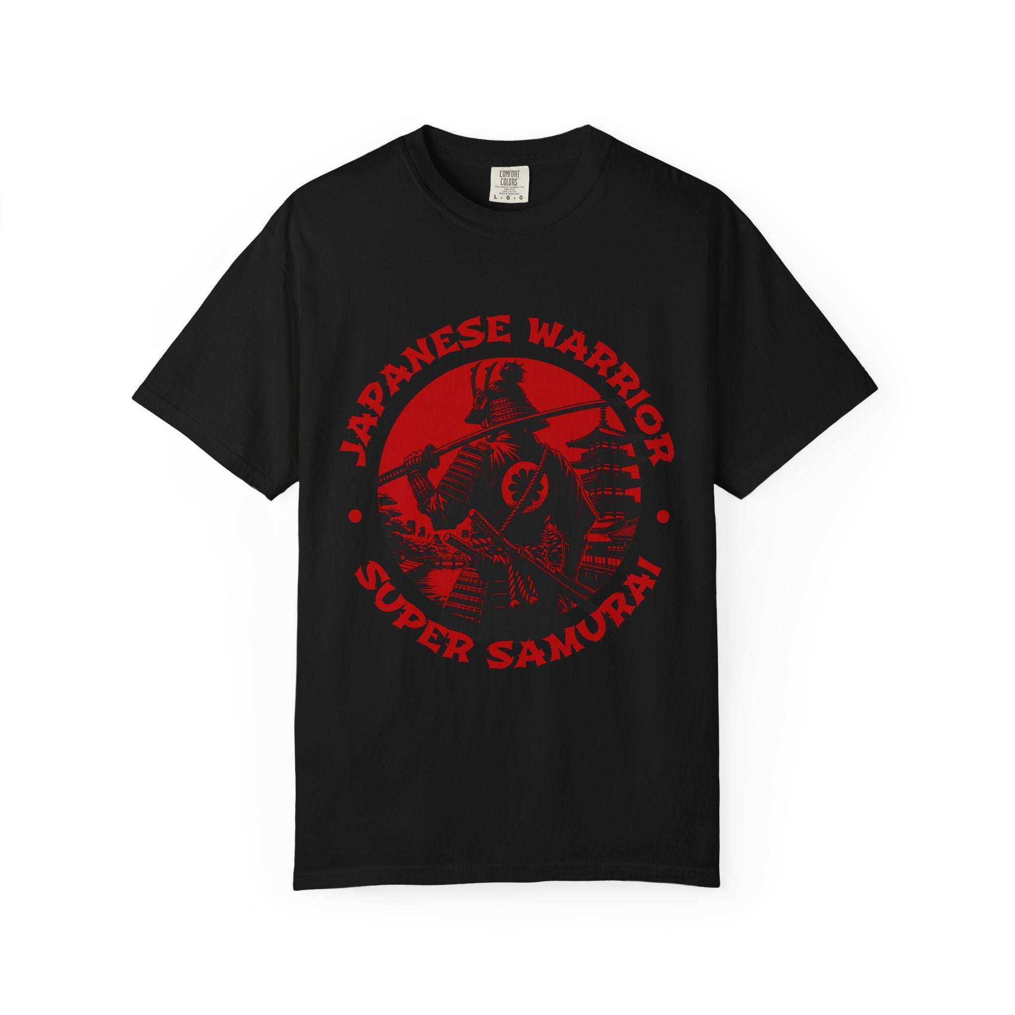 Мъжка овърсайз тениска Samurai - streetwear | Brave88